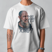 Rangnar Lothbrok Who Wants To Be King Vikings Unisex Tee