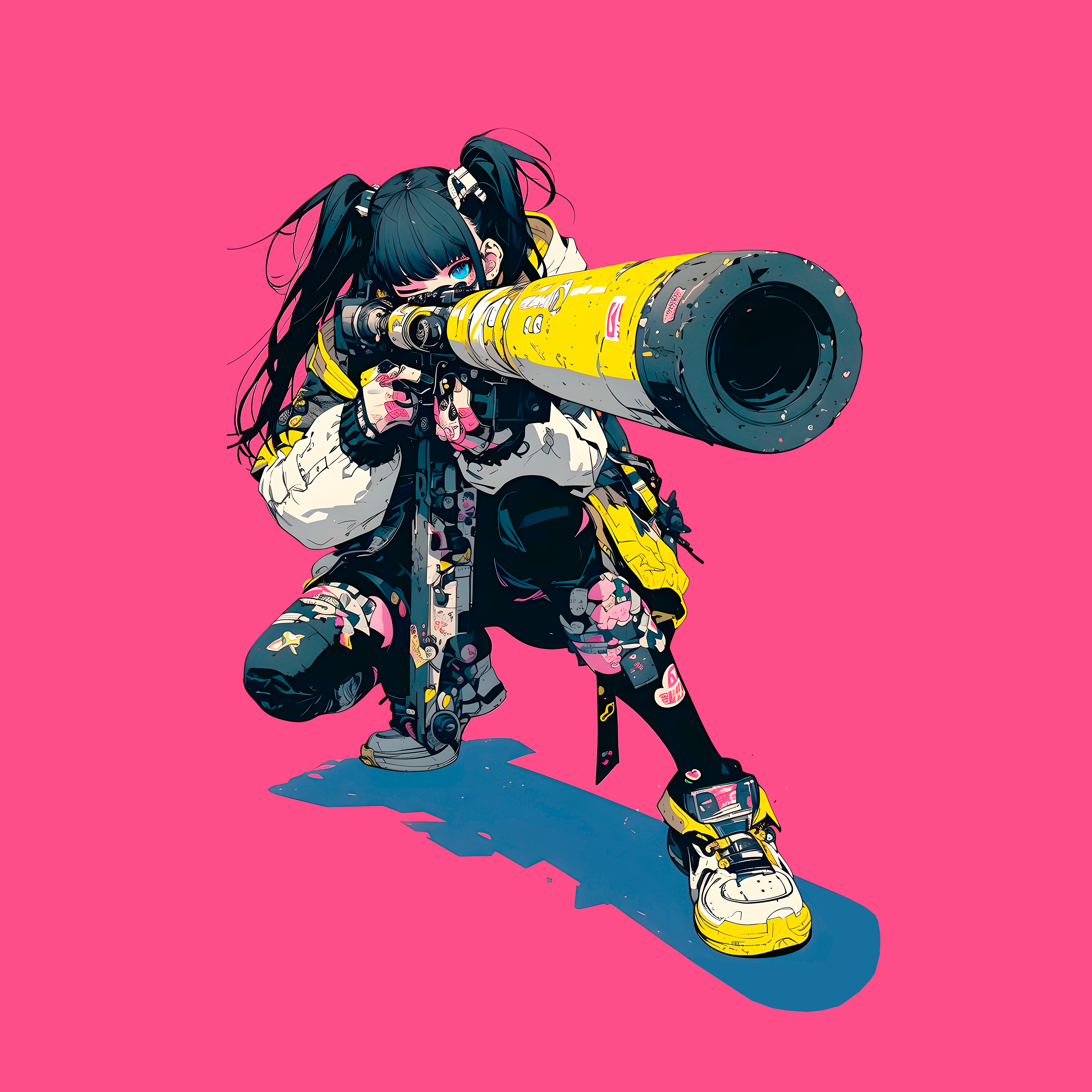 Sniper Waifu: Locked & Loaded Graphic Tee Unisex Shirt