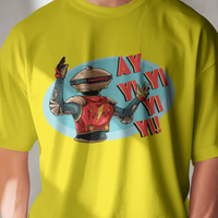 Alpha 5 "Ay Yi Yi! Power Rangers Graphic Tee Unisex