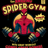 Spiderman The Amazing SpiderGym Tank Top Fitness Top