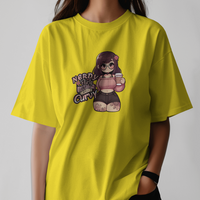 Nerdy, Flirty, Inked & Curvy Womens Graphic Tee