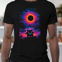 Gengar Solar Eclipse Graphic Tee Pokemon Unisex Shirt