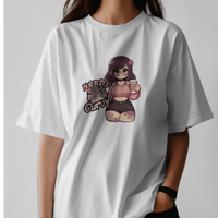 Nerdy, Flirty, Inked & Curvy Womens Graphic Tee