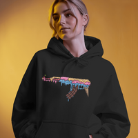 AK47 Ice Cream Sunday Unisex Graphic Hoodie