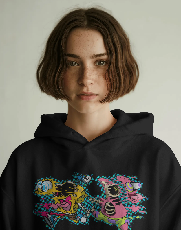 SpongeBob SquarePants Anatomy Graphic Hoodie Unisex