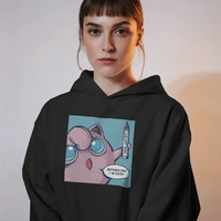 Jiggly Puff The Marker Diva Pokemon Womens Hoodie