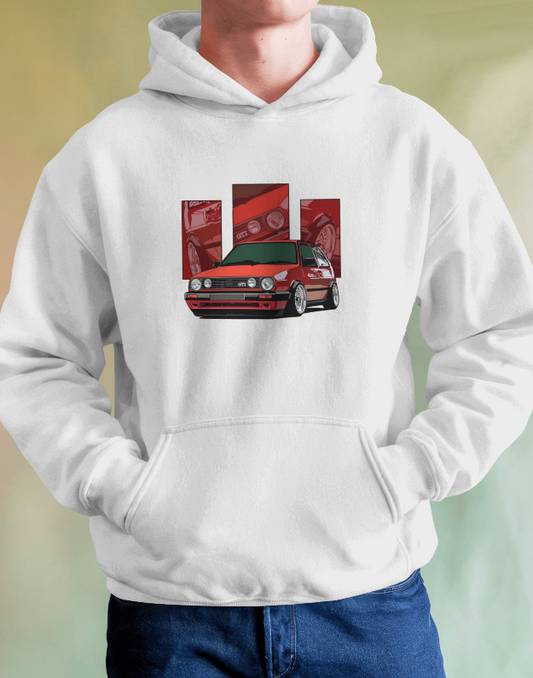 Volkswagen MK2 GTI Graphic Hoodie Unisex Hooded Sweatshirt