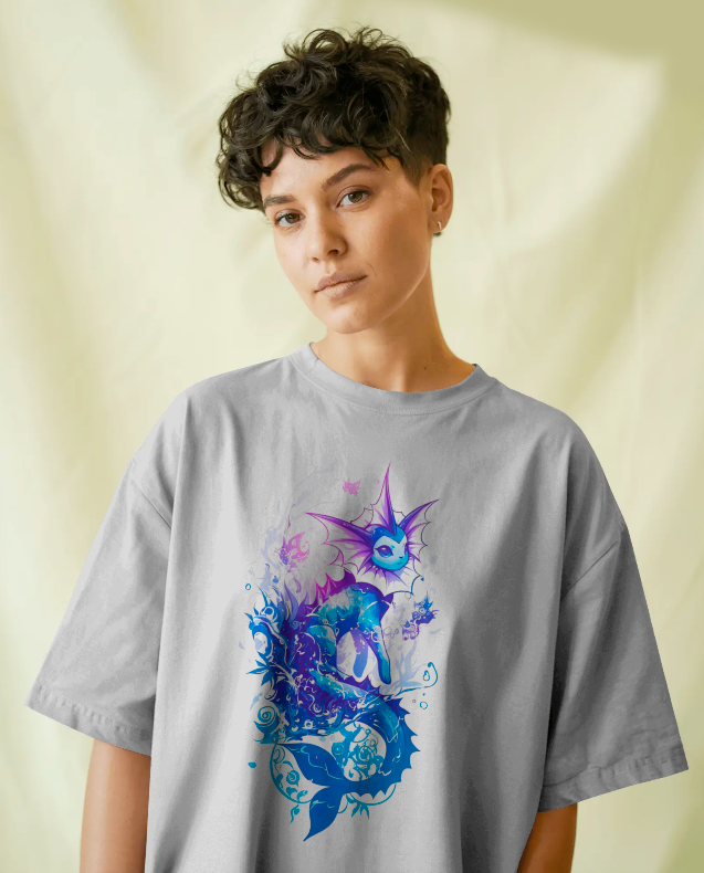 Vaporeon Graphic Pokemon Tee Unisex Shirt