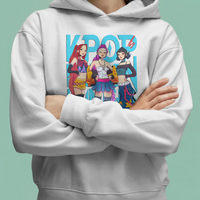 K-Pop Demon Hunter HUNTR/X Womens Graphic Hoodie