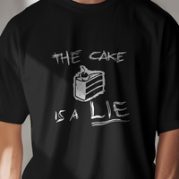 Portal "The Cake Is a Lie" Graphic Tee Unisex Tee