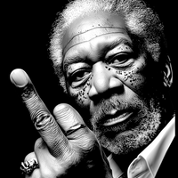 Morgan Freeman: The Flipping Legend Graphic Tee Unisex Shirt