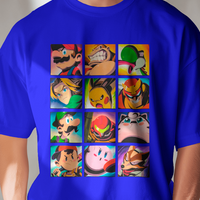 Smash Bros | Original 12 Fighters Graphic N64 Unisex Tee