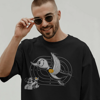 Nintendo Duck Hunt Graphic Target Tee Unisex Shirt