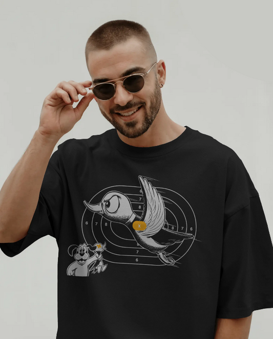 Nintendo Duck Hunt Graphic Target Tee Unisex Shirt