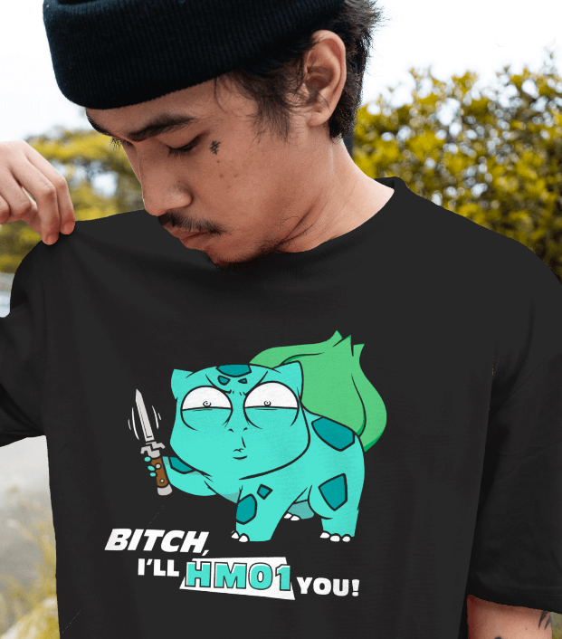 Bulbasaur HM01 Cut Graphic Tee Unisex Shirt