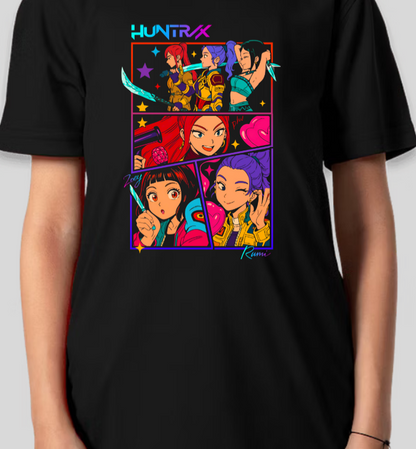 K-Pop Demon Hunter HUNTR/X Graphic Tee Youth Girls