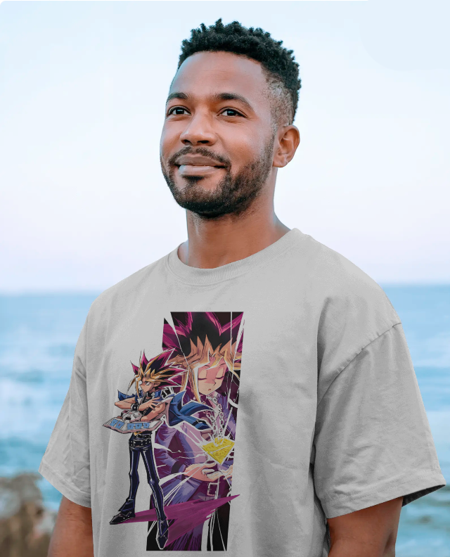 Yu-Gi-Oh! Yugi & Yami Fusion Graphic Tee Unisex Shirt