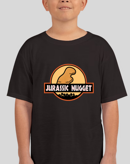 Jurassic Nugget Youth Graphic Tee Jurassic Park Spoof