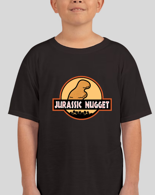 Jurassic Nugget Youth Graphic Tee Jurassic Park Spoof