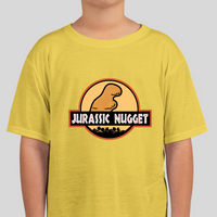 Jurassic Nugget Youth Graphic Tee Jurassic Park Spoof