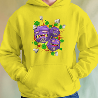 Pokemon Koffing & Weezing Graphic Hoodie Unisex