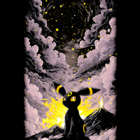 Umbreon Night Sky Pokemon Shirt Unisex Tee