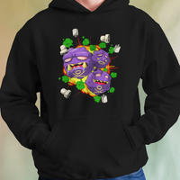 Pokemon Koffing & Weezing Graphic Hoodie Unisex