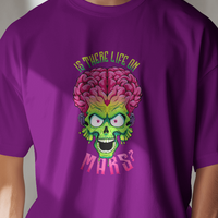Mars Attacks "If There Life On Mars?" Graphic Tee Unisex