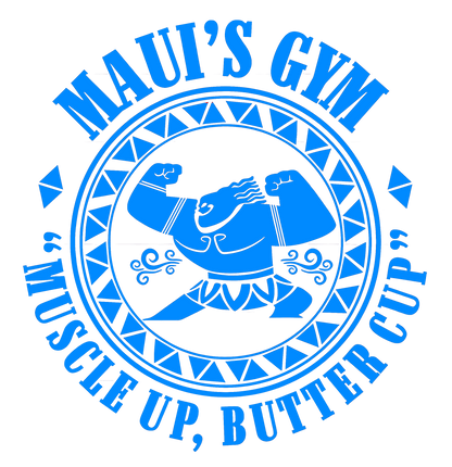 Maui's Gym tank Top Athleticwear Unisex Blue