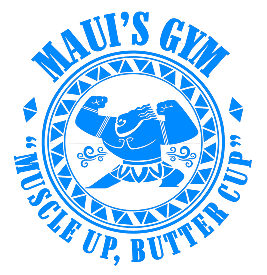 Maui's Gym tank Top Athleticwear Unisex Blue