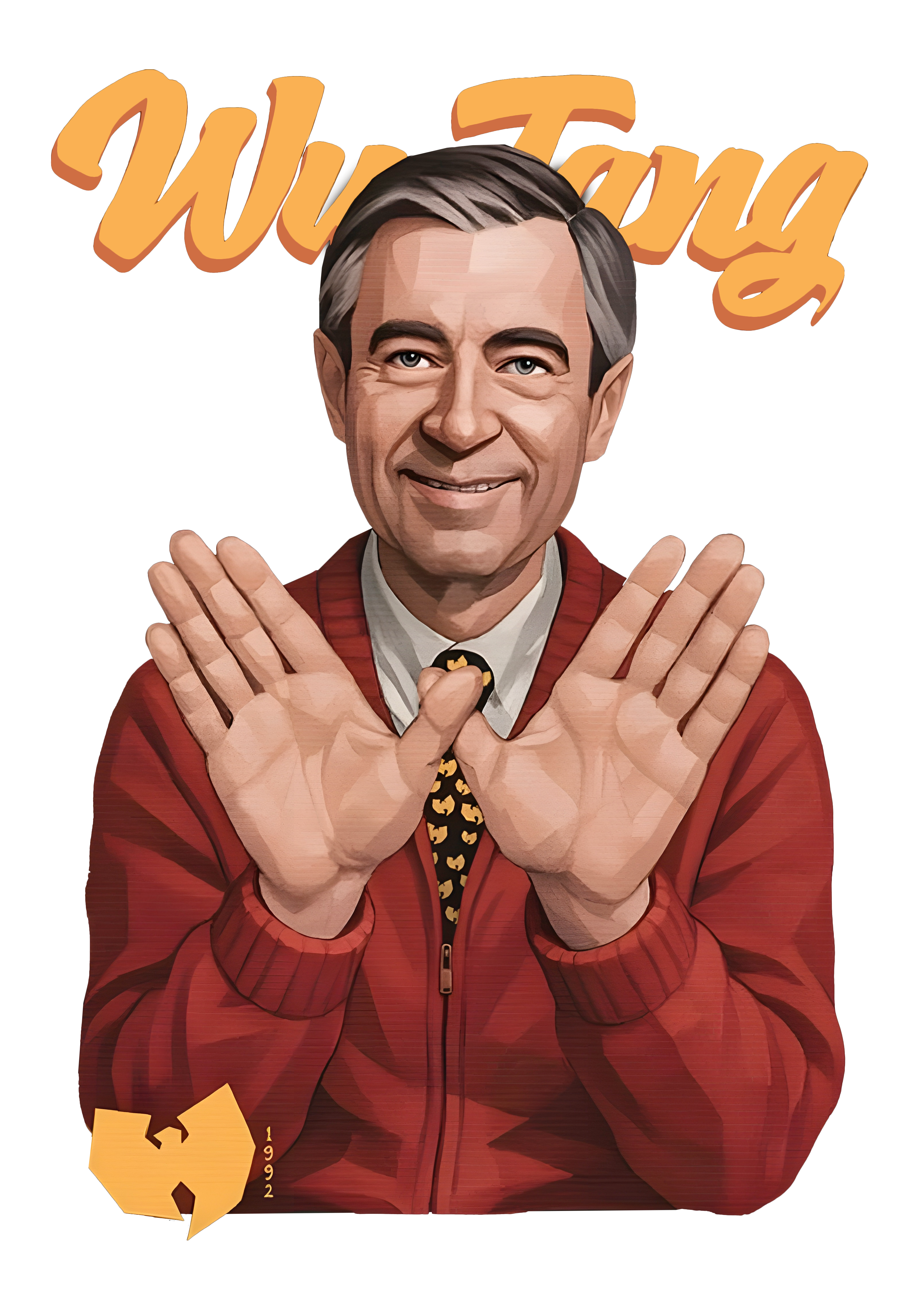 Enter The Neighborhood: Mr. Rogers x Wu-Tang Mashup Tee