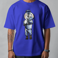 Mr Met Middle Finger Graphic Tee Unisex MLB T-Shirt