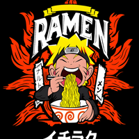 Naruto Uzumak Ramen Graphic Tee Boys Youth Shirt