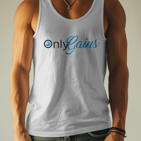 Only Gains Tank Top Unisex Activewear Gym