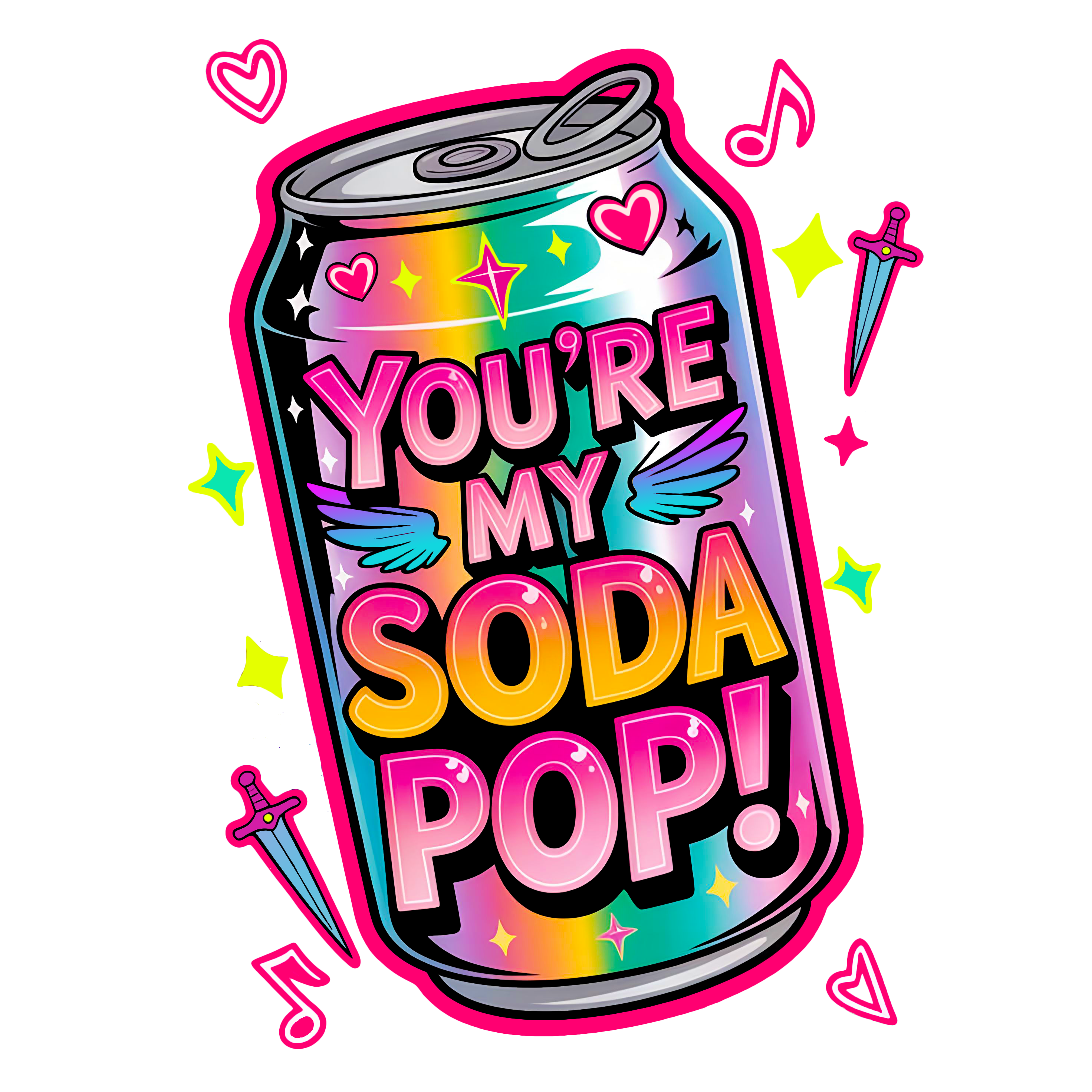 K-Pop Demon Hunter Soda Pop Youth Graphic Tee