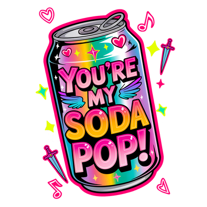 K-Pop Demon Hunter Soda Pop Youth Graphic Tee