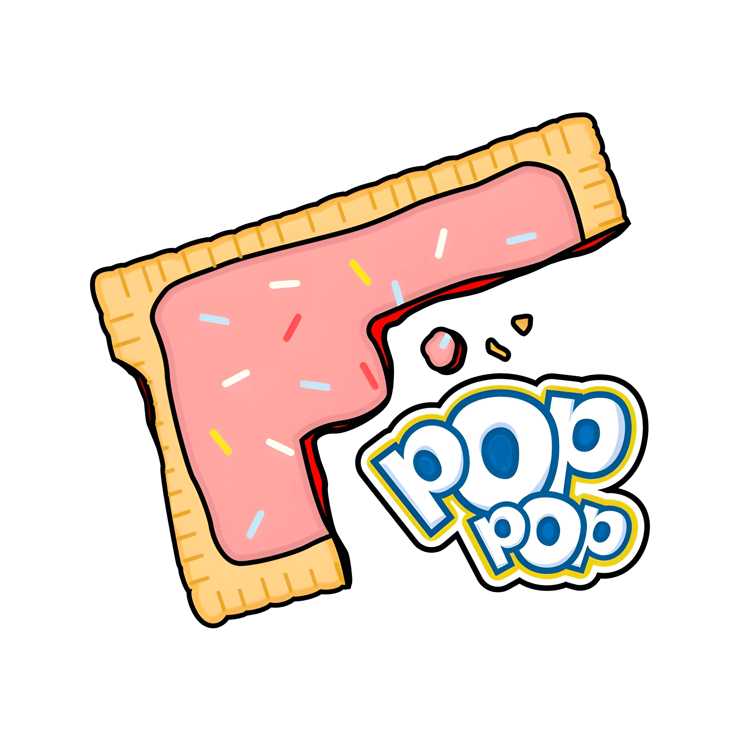 Pop Tart Gun "Pop Pop" Unisex Graphic Tee
