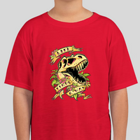 "Life Finds a Way" Dinosaur Boys Youth Tee