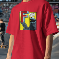 Cookie Monster "F is for.." Graphic Tee Unisex T shirt