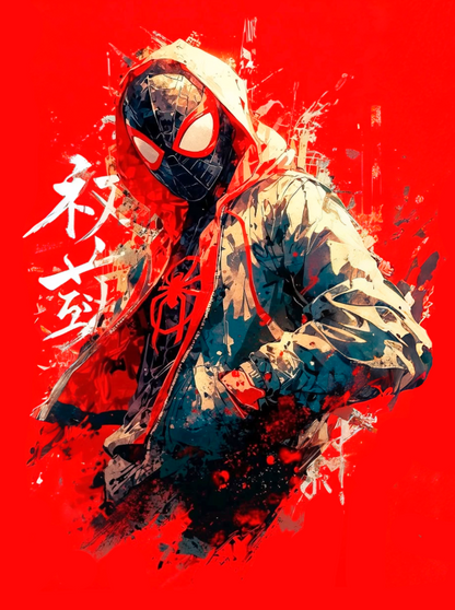 Spiderman: Miles Morales Splash Graphic Tee