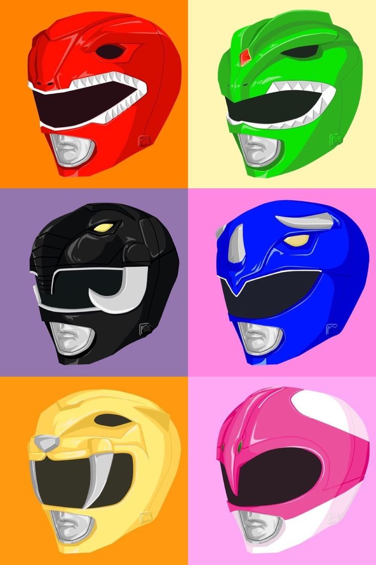 Mighty Morphin Power Ranger Helmet T Shirt