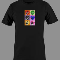 Mighty Morphin Power Ranger Helmet T Shirt