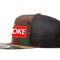 "Honesty is Policy" | I’M BROKE Camo Box Logo Snapback