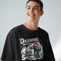 Dashing Through The Snow Star Wars AT-AT Walker Christmas T-Shirt