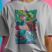 Hoenn Starter Squad Pokemon Graphic T-Shirt