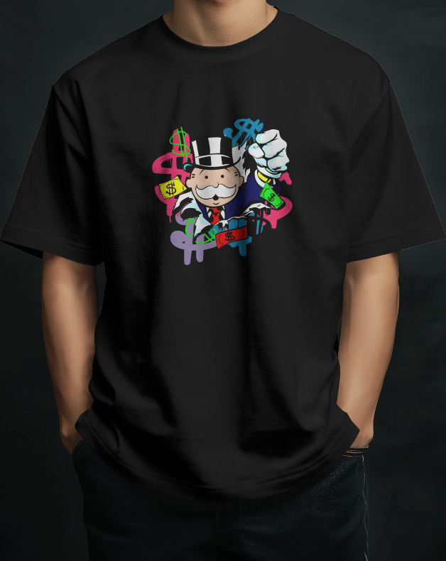 Get That Money Monopoly Graphic Tee Unisex