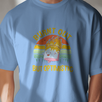 Burnt Out But Optimistic Graphic Tee Unisex T-Shirt