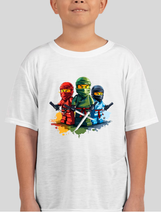 Ninjago Lloyd Kai & Jay Lego Boys Youth Graphic Tee