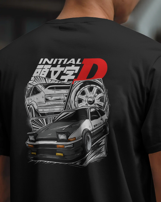 Initial D AE86 Trueno Graphic Tee Unisex Shirt
