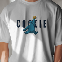 Cookie Monster Jordan Jumpman Spoof Graphic Tee Unisex Shirt